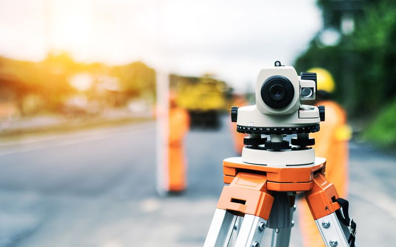 Gerät zur Straßenvermessung